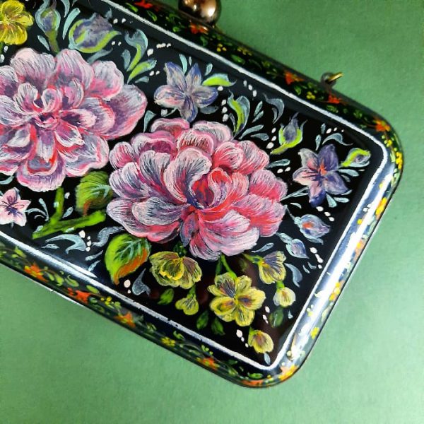کیف کلاچ زنبق